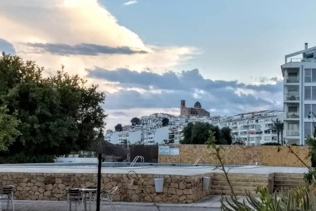 Apartment Steps From Altea Beach!! - Pool - Ac Экстерьер фото