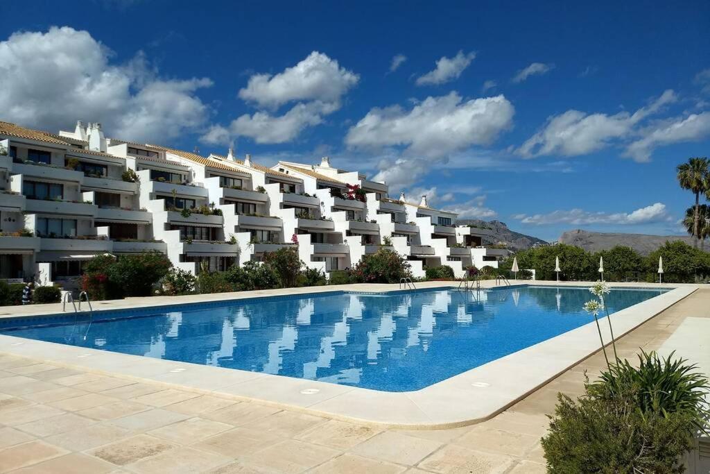 Apartment Steps From Altea Beach!! - Pool - Ac Экстерьер фото